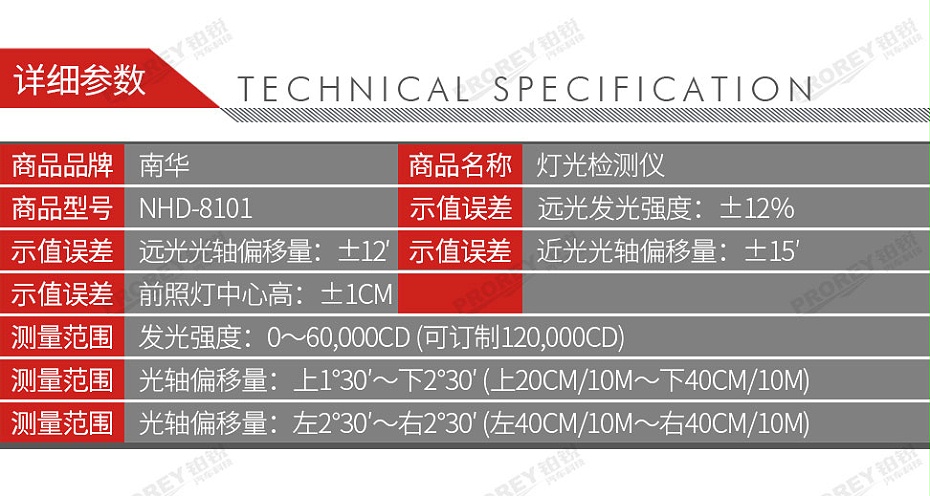 GW-140030005-南華 NHD-8101 燈光檢測(cè)儀-2