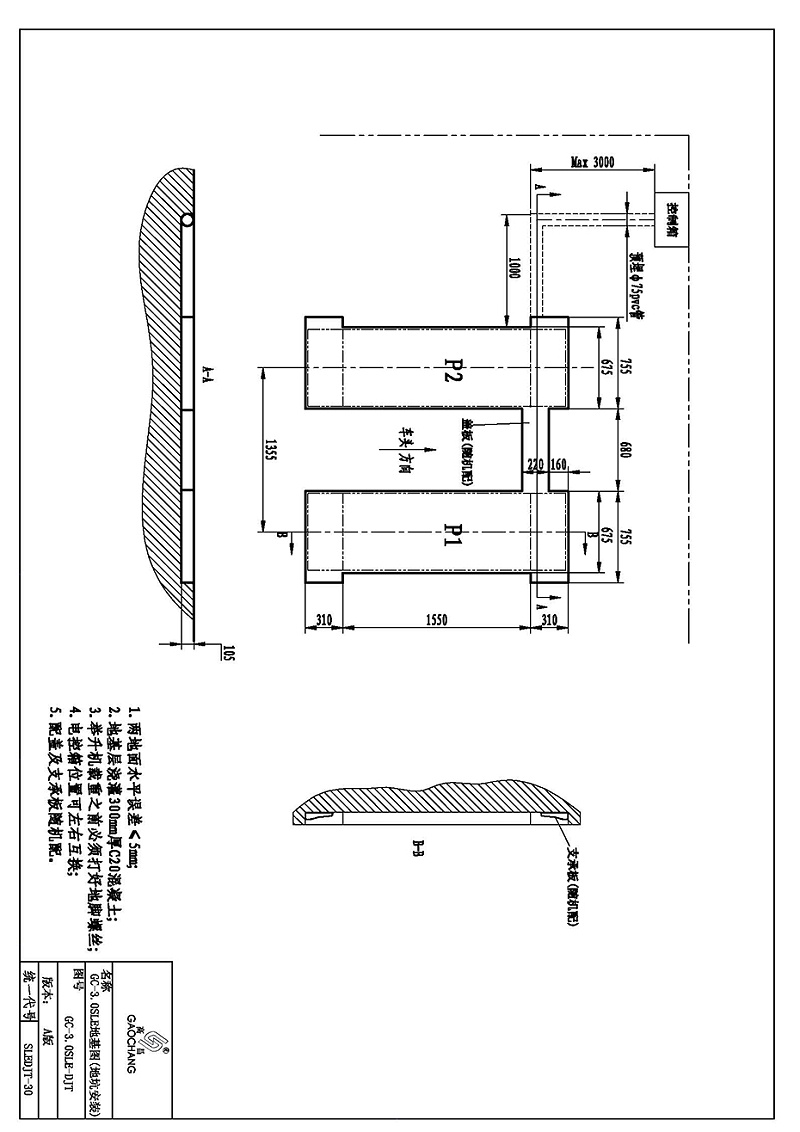 高昌超薄小剪GC-3.0-SLE地基圖