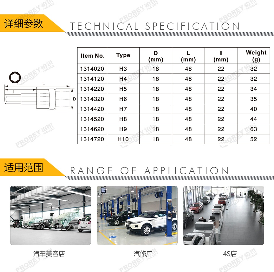 GW-130036198-飛鷹 1314020 38英寸xL48 旋具套筒 六角 H3-2