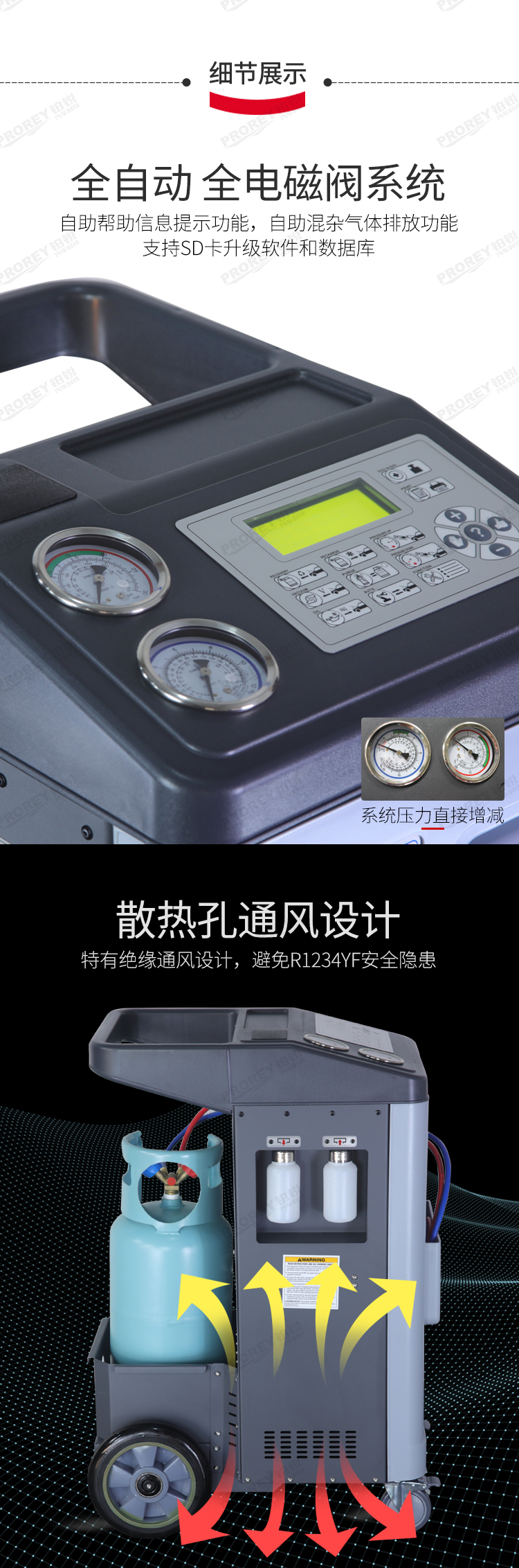 GW-160010051-POURMAN浦而曼 AC810 冷媒回收加注機-2