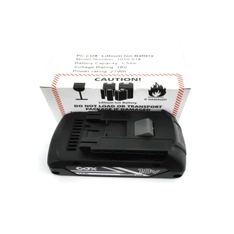 COX 7E1601 18V 1.5AH 18V電動(dòng)噴槍的備用蓄電池