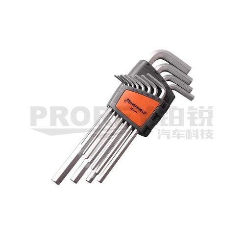 鋼盾 S050014 12件套英制加長內(nèi)六角扳手組套
