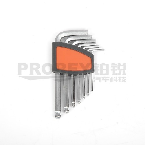 鋼盾 S050001 7件套公制球頭內(nèi)六角扳手