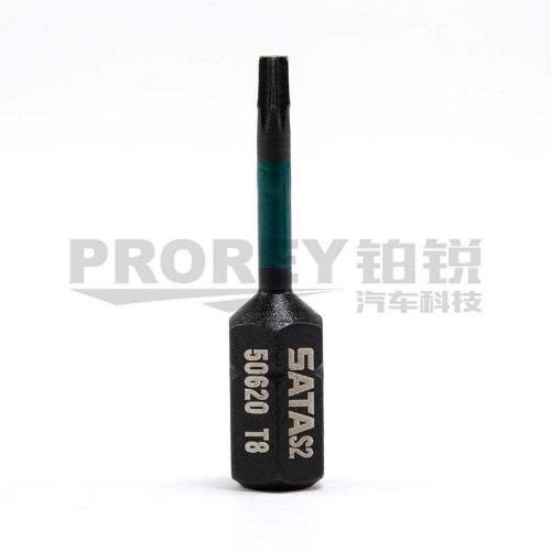 世達(dá) 59628 10件套6.3mm系列29mm長(zhǎng)抗沖擊花形旋具頭 T40