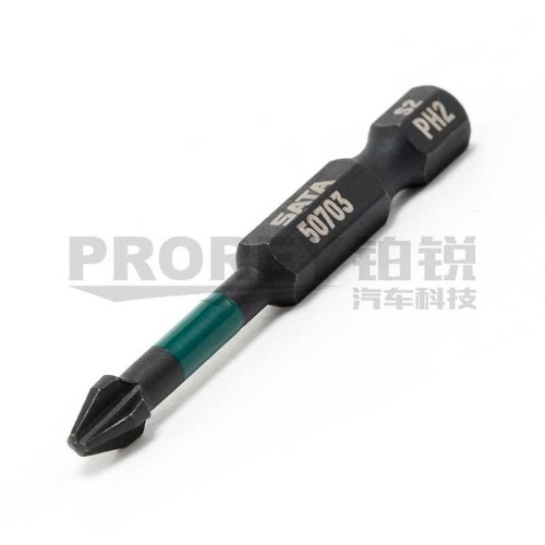 世達(dá) 59704 10件套6.3mm系列50mm長(zhǎng)抗沖擊十字旋具頭 #3