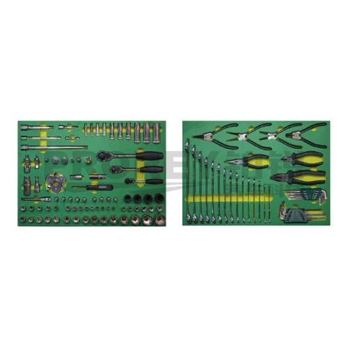 世達(dá) 09922 121件汽修通用工具托組套