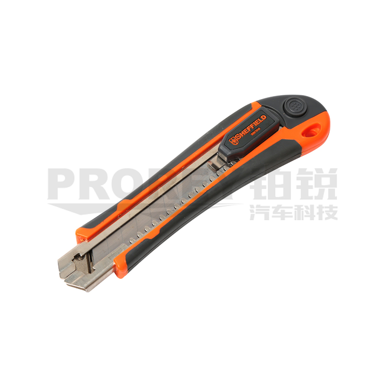 GW-130034474-鋼盾 S067015 18mm高級(jí)快換刀片型美工刀（含2片備用刀片）